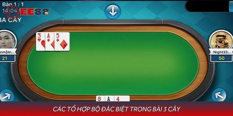 Bộ Sáp, Liêng, Ba Tây là 3 tổ hợp thường thấy