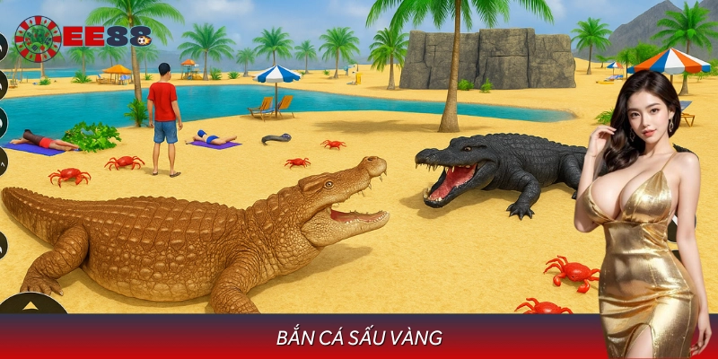Bắn Cá Sấu Vàng Cuộc Phiêu Lưu Săn Cá Trong Thế Giới Biển Khơi
