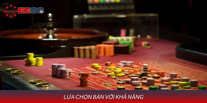 Kinh nghiệm cược Roulette theo bàn cược phù hợp