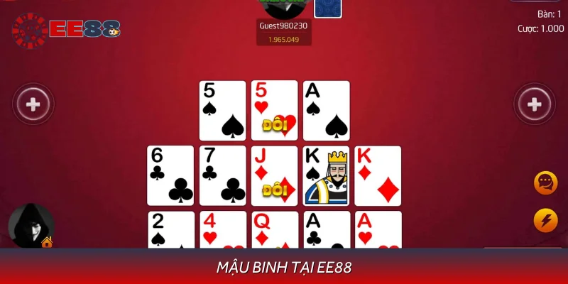 Hướng Dẫn Mẹo Chơi Mậu Binh Đẳng Cấp Đánh Sập Nhà Cái EE88