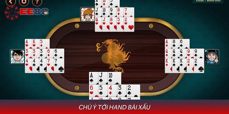 Mẹo chơi mậu binh xử lý bài xấu