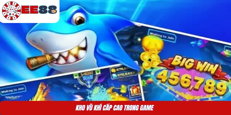 Kho vũ khí cấp cao trong game 
